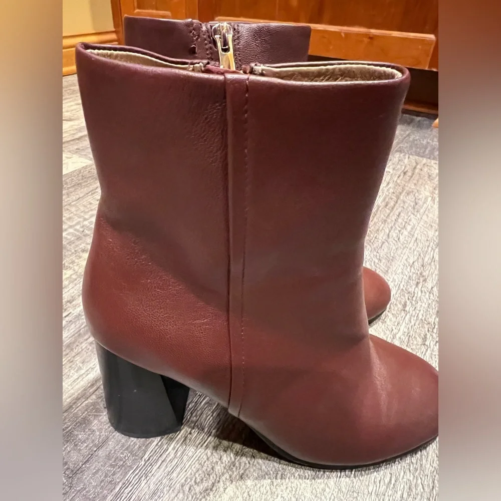 Joie Lorring red boots size 7 (37 EU) excellent condition